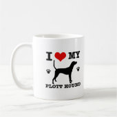 Mug Aimez mon chien de plott (Gauche)