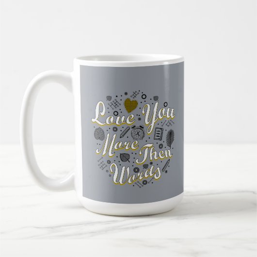Mug aimez pour toujours, (Gauche)