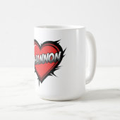 Mug Aimez Shannon (Devant droit)
