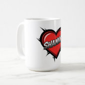 Mug Aimez Shannon (Devant gauche)