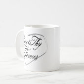 Mug Aimez Thy agriculteur (Devant gauche)