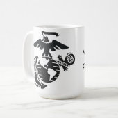 Mug Aimez une marine (Devant gauche)