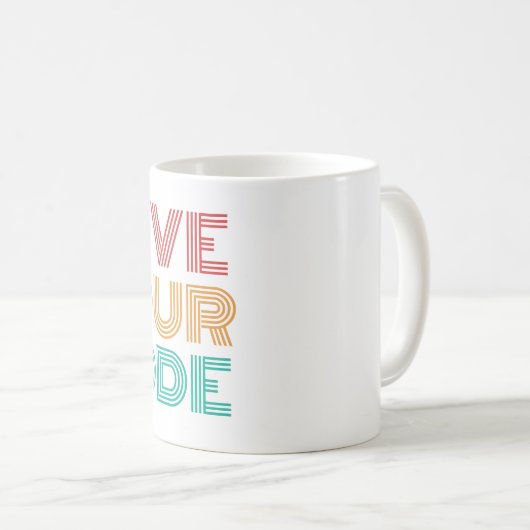MUG AIMEZ VOTRE CODE - PROGRAMMATION NERD (Devant droit)