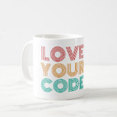 MUG AIMEZ VOTRE CODE - PROGRAMMATION NERD (Devant gauche)