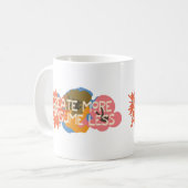 Mug Aimez votre planète : créez plus consommez moins (Devant gauche)