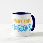 Mug Aimez votre voisin (Devant droit)