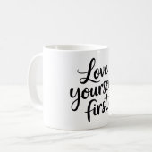 Mug Aimez-vous d'abord (Devant gauche)