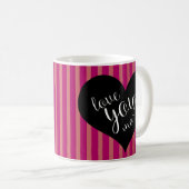 Mug Aimez-vous davantage ! (Devant droit)