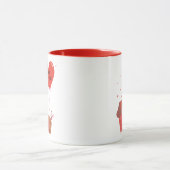 Mug Aimez-vous Fourrure-toujours mignon Chien Dachshun (Centre)