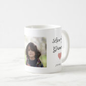 Mug Aimez-vous grand-mère | Deux scripts photo et une  (Devant droit)