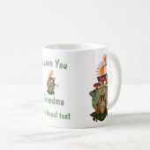 Mug Aimez-vous Grand-mère Frog Princesse Personnalisée (Devant droit)