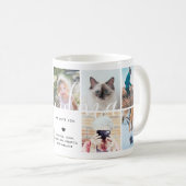 Mug Aimez-vous grand-mère | Texte de calligraphie cade (Devant droit)