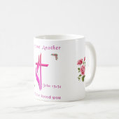 Mug Aimez-vous les uns les autres (Devant droit)