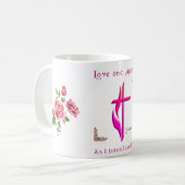 Mug Aimez-vous les uns les autres (Devant gauche)