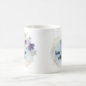 Mug Aimez-vous maman Aquarelle cadeau Floral (Centre)