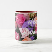 Mug Aimez-vous Maman Joyeuse fête des mères (Centre)