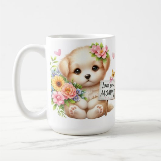 Mug "Aimez-vous maman - Un hommage sincère" (Gauche)