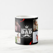 Mug Aimez-vous papa fête des pères heureuse (Centre)