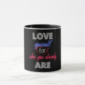 Mug Aimez-vous pour ce que vous êtes déjà (Centre)
