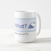 Mug Ainsi ce qui ? (Bouton de Facebook) (Devant droit)