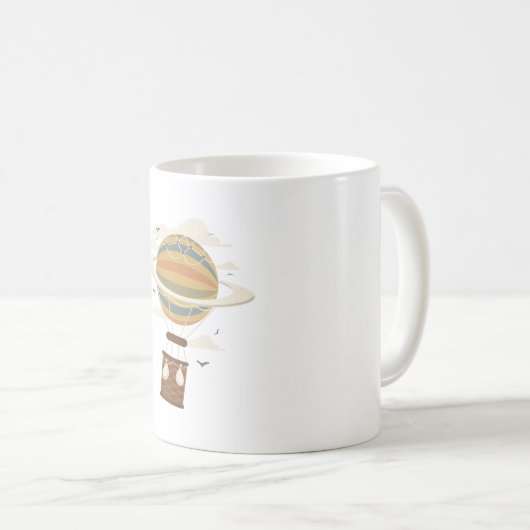 Mug Air Baloon Saturn Art (Devant droit)