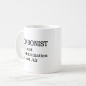 Mug Air chaud de Trombonistt (Devant gauche)