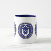 Mug Air Force Master Sergeant  MSgt (Centre)