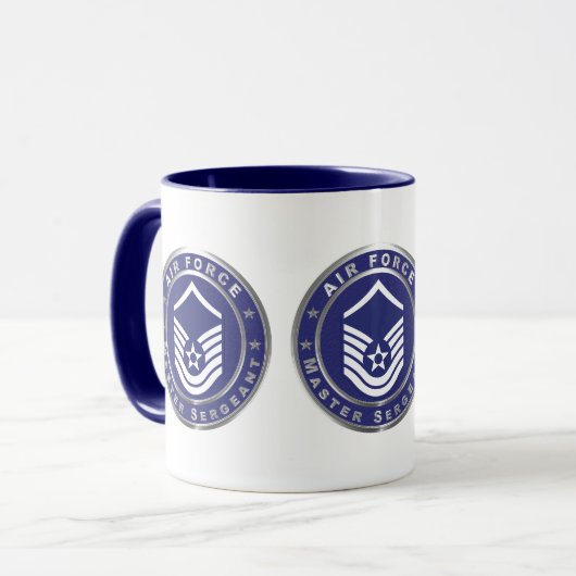 Mug Air Force Master Sergeant  MSgt (Devant gauche)