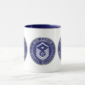Mug Air Force Master Sergeant  MSgt (Centre)