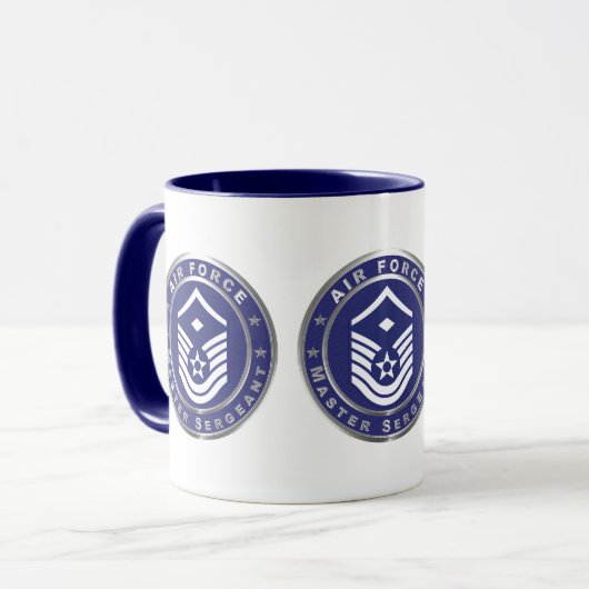 Mug Air Force Master Sergeant  MSgt (Devant gauche)