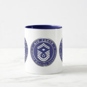 Mug Air Force Senior Master Sergeant SMSgt (Centre)