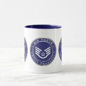 Mug Air Force Staff Sergeant SSgt (Centre)