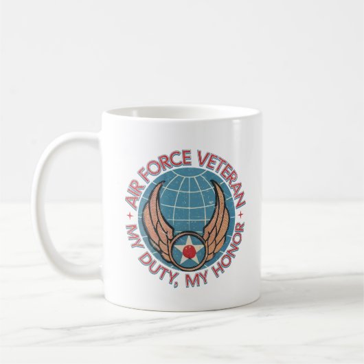 Mug Air Force Veteran (Gauche)