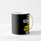 Mug Air Hammer Operator, Funny Job Occupation (Devant droit)