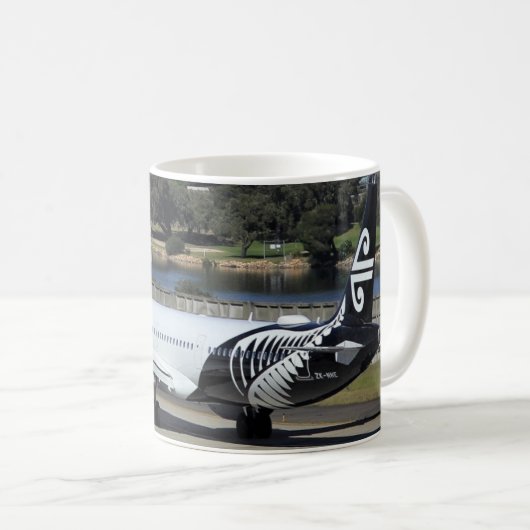 Mug Air New Zealand Kia Ora (Devant droit)