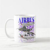Mug Airbus A-380 (Gauche)