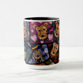 MUG AIRDALE TERRIER (Centre)