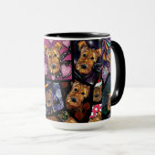 MUG AIRDALE TERRIER (Devant droit)