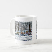 Mug Aire de jeu hivernale (Devant gauche)