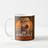 Mug Airedale Airedale Terrier Mère  (Gauche)