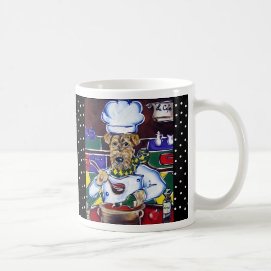 Mug Airedale Chef (Droite)