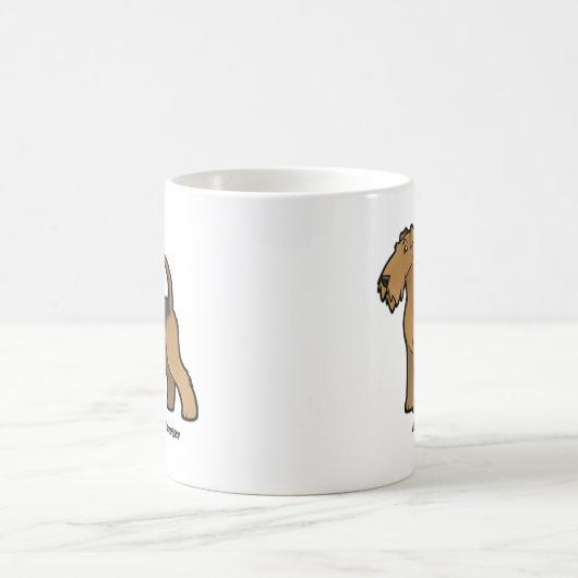Mug airedale terrier (Centre)