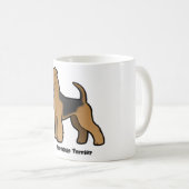 Mug airedale terrier (Devant droit)