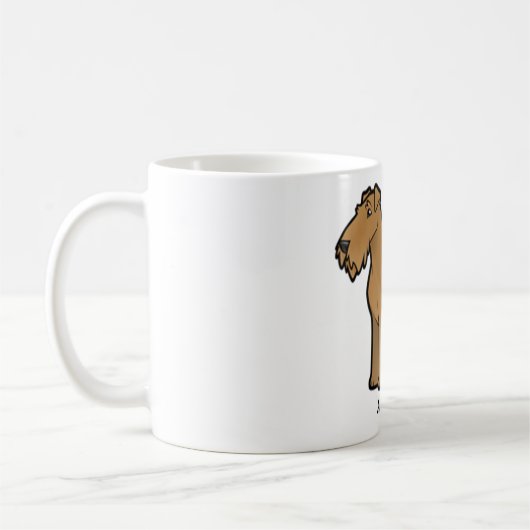 Mug airedale terrier (Gauche)