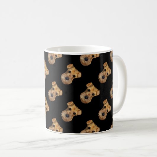 Mug Airedale Terrier (Devant droit)