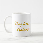 Mug Airedale Terrier, amoureux des chiens en abondance (Gauche)