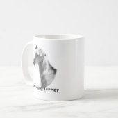 Mug Airedale Terrier Charbon (Devant gauche)