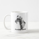 Mug Airedale Terrier Charbon (Gauche)