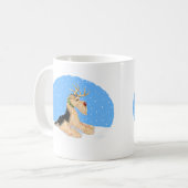 Mug Airedale Terrier Christmas Dale Deer (Devant gauche)