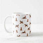 Mug Airedale terrier dog (Gauche)